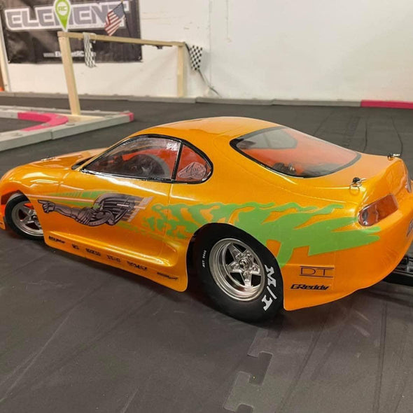 Supra Fast & Furious Kit - Fits Drive RC Supra & Proline Drag Supra (13in wheelbase/Slash Drag Body)