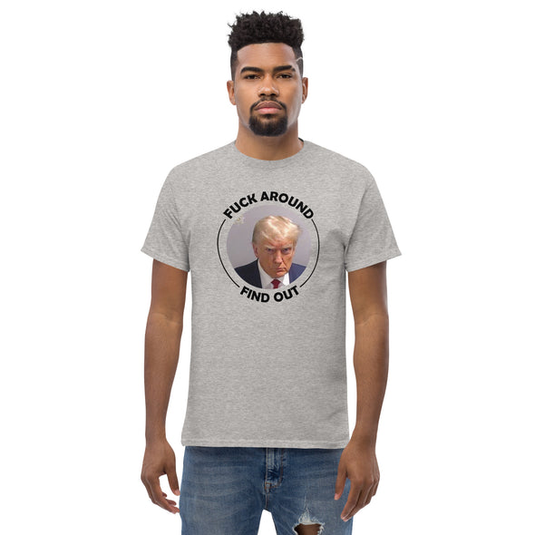 Trump Mugshot - Mug Shot - F Around Find Out