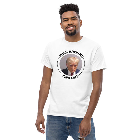 Trump Mugshot - Mug Shot - F Around Find Out