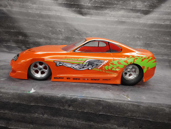 Supra Fast & Furious Kit - Fits Drive RC Supra & Proline Drag Supra (13in wheelbase/Slash Drag Body)