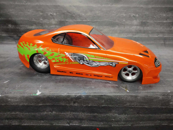 Supra Fast & Furious Kit - Fits Drive RC Supra & Proline Drag Supra (13in wheelbase/Slash Drag Body)