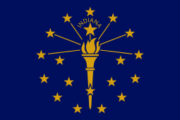 Indiana Flag Sheet