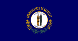 Kentucky Flag Stickers