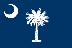 South Carolina Flag Sheet