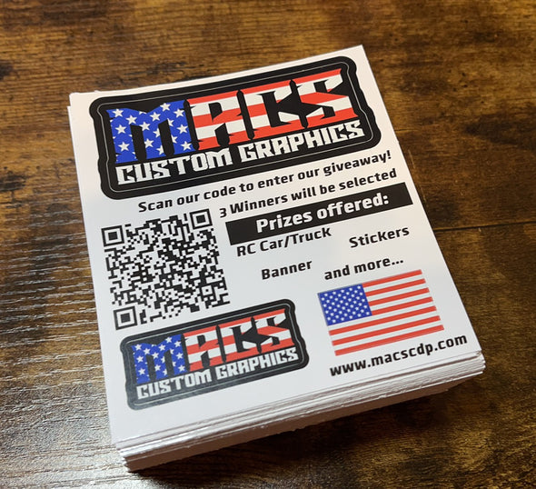 Mac's Customs Stickers! WIN A 1/5 TRAXXAS X-MAXX!!!