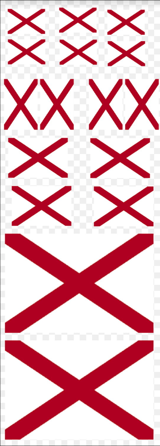 Alabama RC Flag Stickers