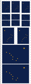 Alaska Flag RC Stickers