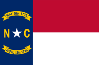 North Carolina Flag Sheet