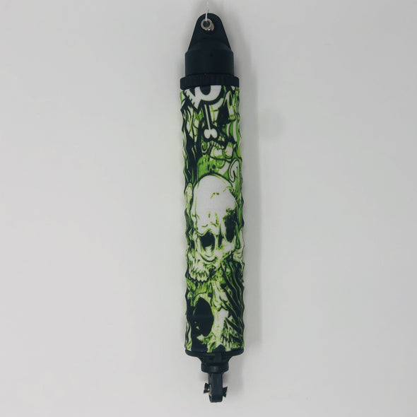 Green Skull RC Shock Covers