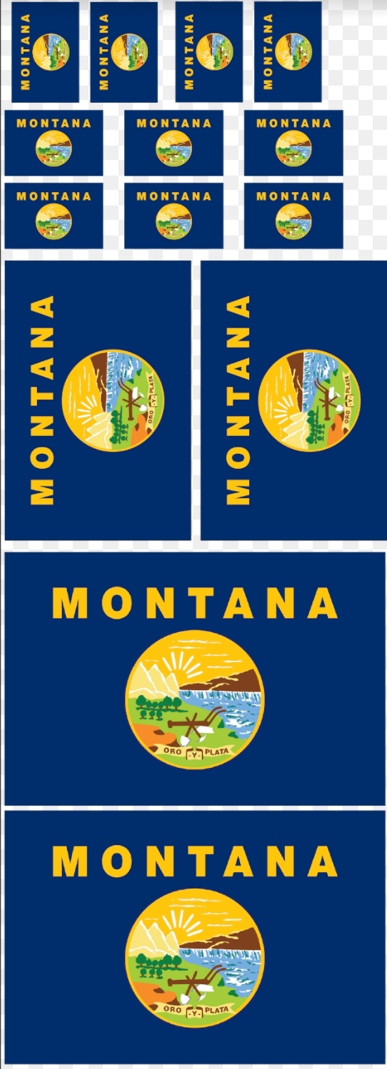 Montana Flag Sheet