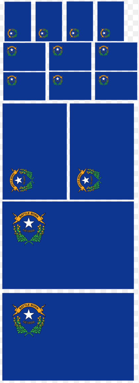 Nevada Flag Sheet