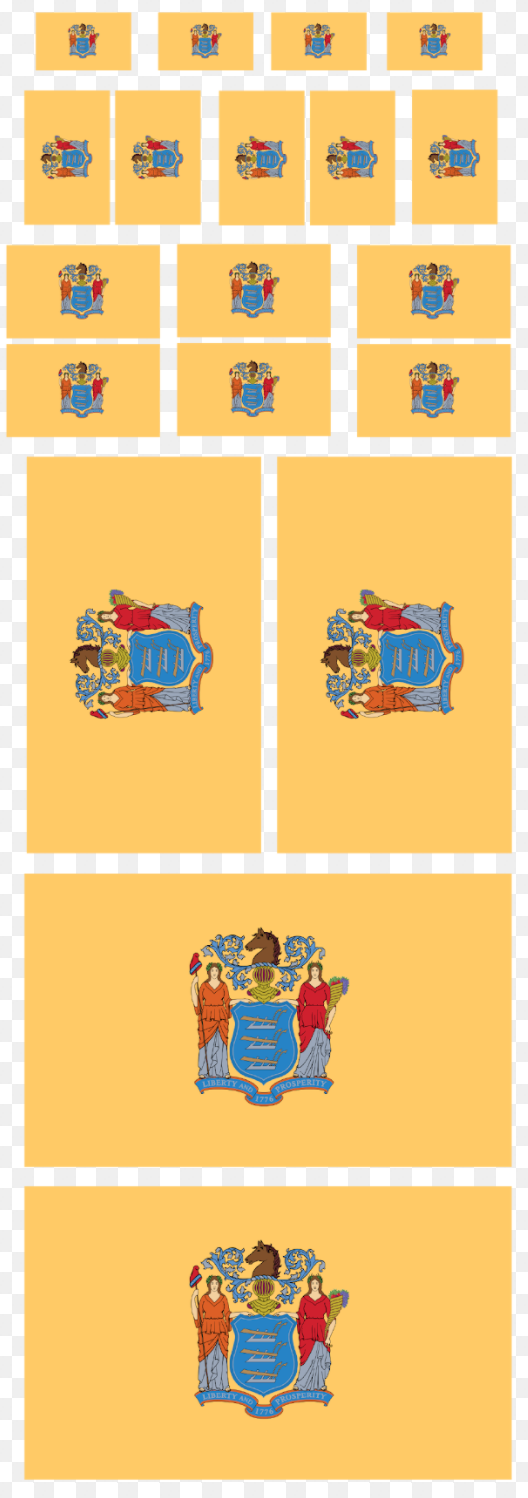 New Jersey Flag Sheet