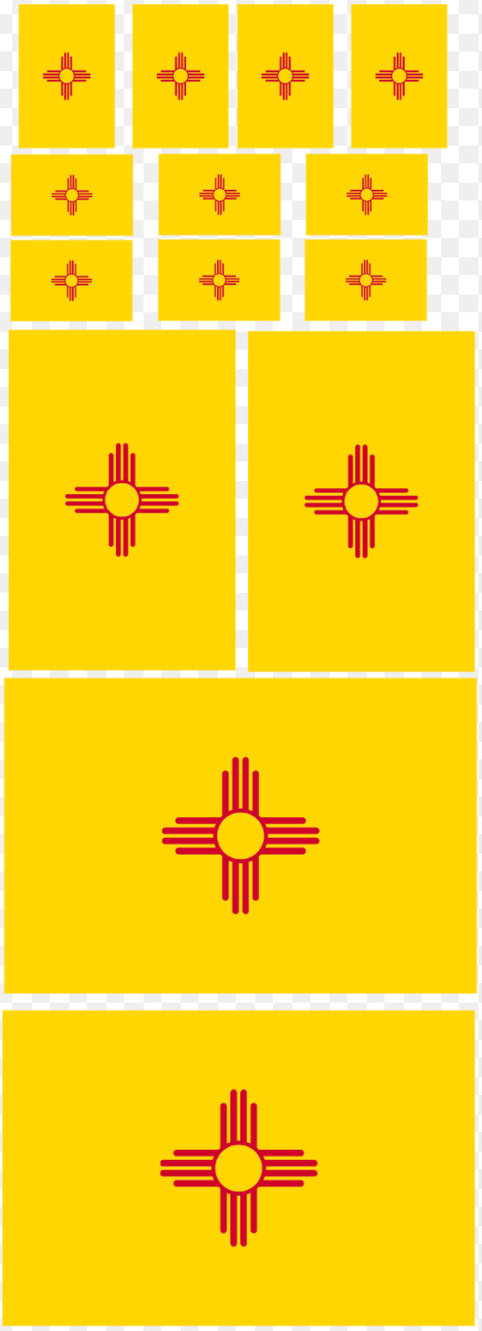 New Mexico Flag Sheet
