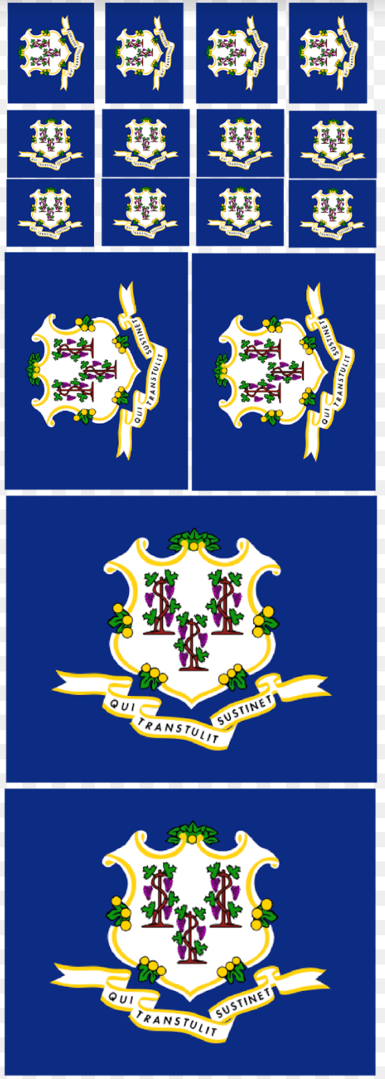 Connecticut Flag Sheet