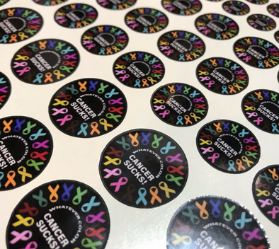RC 'Cancer Sucks' Decal Sheets
