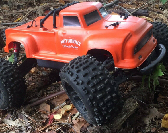 Stickers for Arrma RC Notorious 1/8 Stock or Unbreakable Bodies (NO BODY INCLUDED)