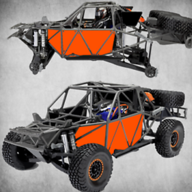 Panel RC Sticker Kit for the Traxxas UDR