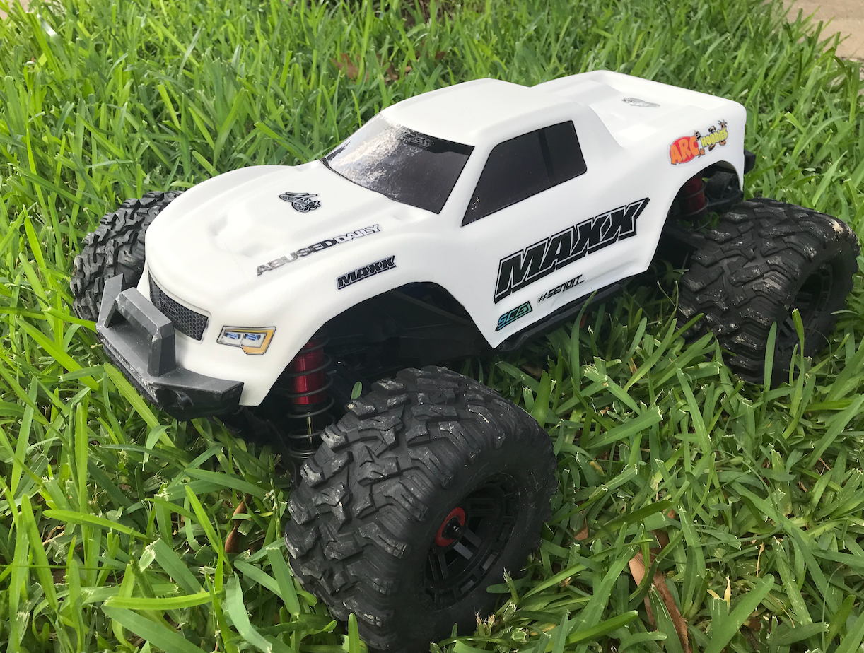 Fits 1 10 Traxxas 4s Maxx RC Body Decals Unbreakable body stickers