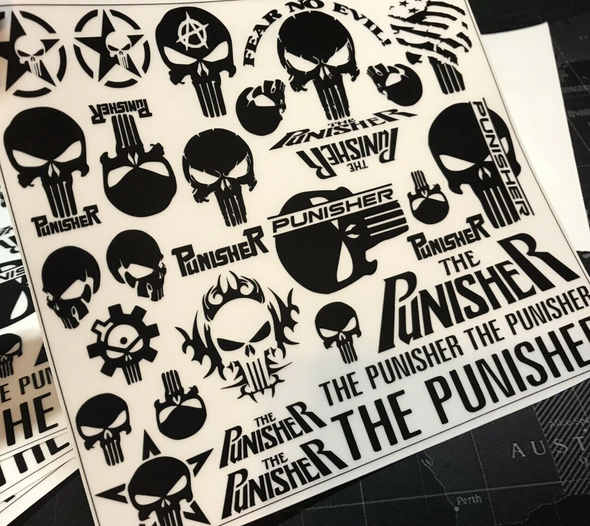Punisher Stickers