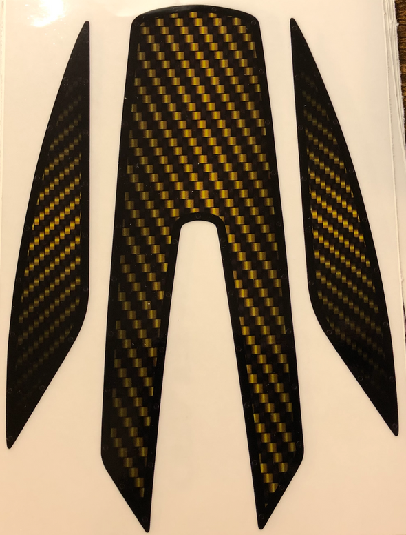 Gold Arrma Limitless Window Decals