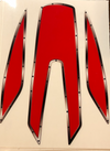 Tangerine Arrma Limitless Window Decals