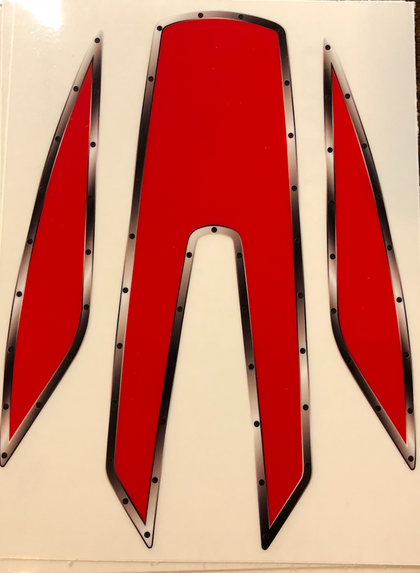 Tangerine Arrma Limitless Window Decals