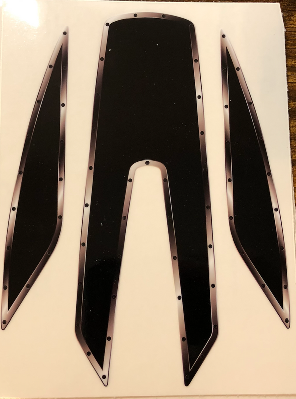 Black Arrma Limitless Window Decals