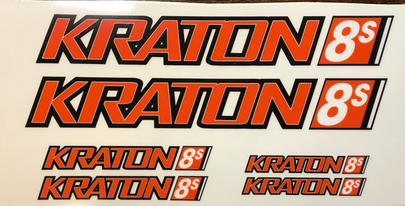 Orange Kraton 1/5 8s Body Decals