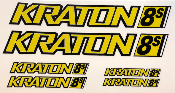 Yellow Kraton 1/5 8s Body Decals