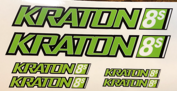 Green Kraton 1/5 8s Body Decals