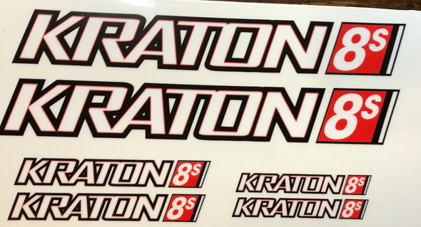 White Kraton 1/5 8s Body Decals