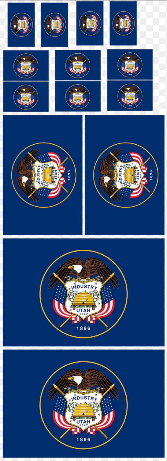 Utah Flag Sheet