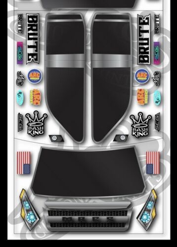 Body STICKER Sheet for Traxxas X-Maxx Proline Brute Body