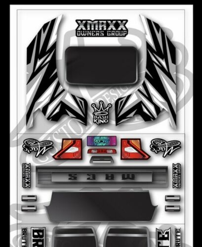 Body STICKER Sheet for Traxxas X-Maxx Proline Brute Body