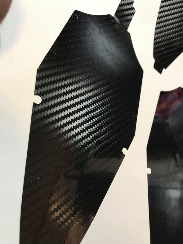 CARBON FIBER (BLACK) Chassis Protector for Losi Mini-B 1:16 (1 skin per order)