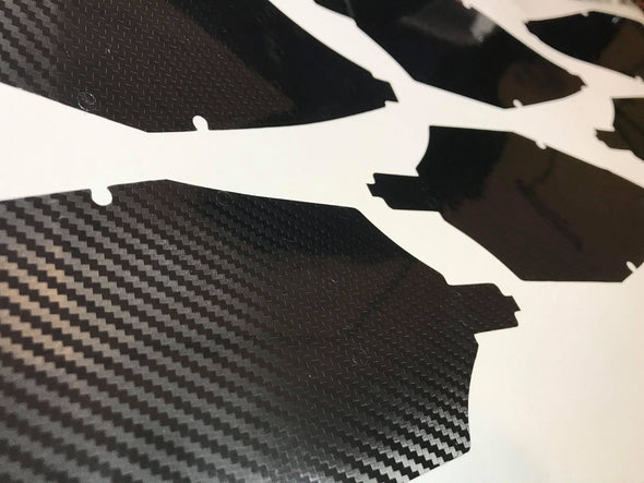 CARBON FIBER (BLACK) Chassis Protector for Losi Mini-B 1:16 (1 skin per order)