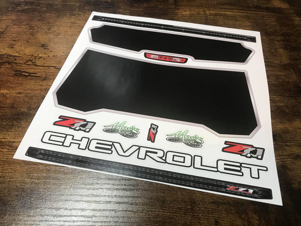 V3 Unbreakable Body STICKER sheet for Traxxas X-MAXX