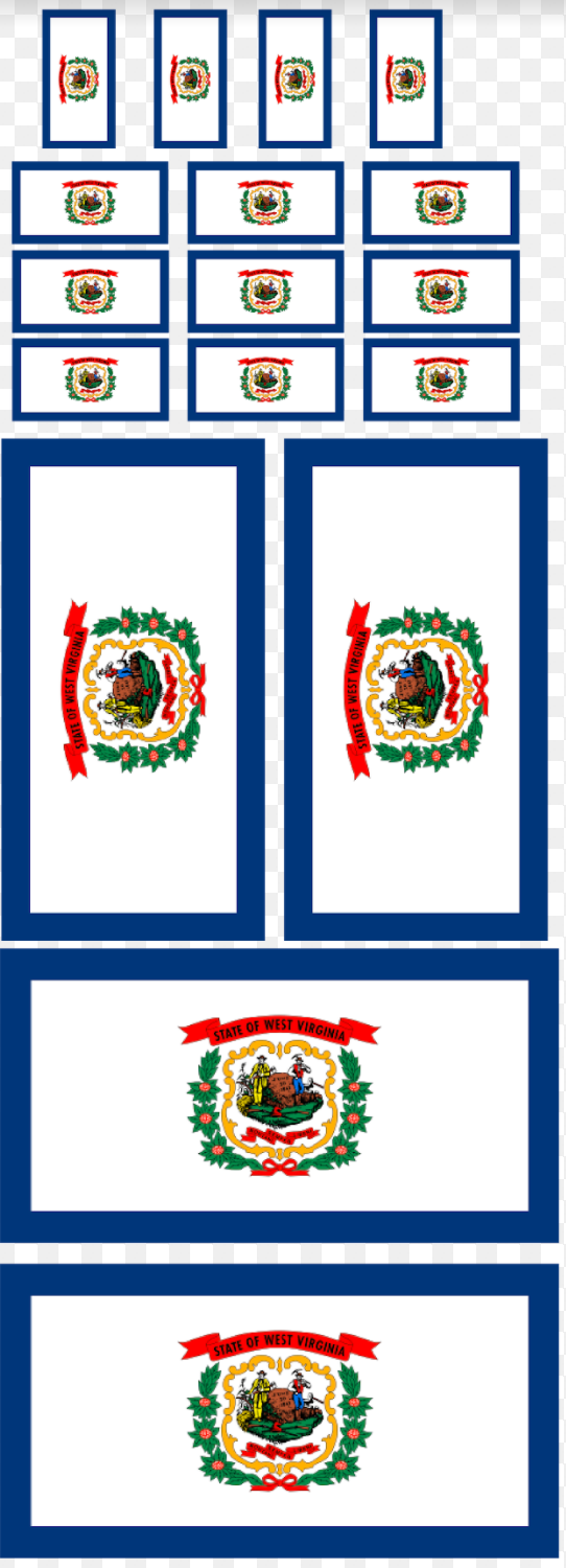 West Virginia Flag Sheet